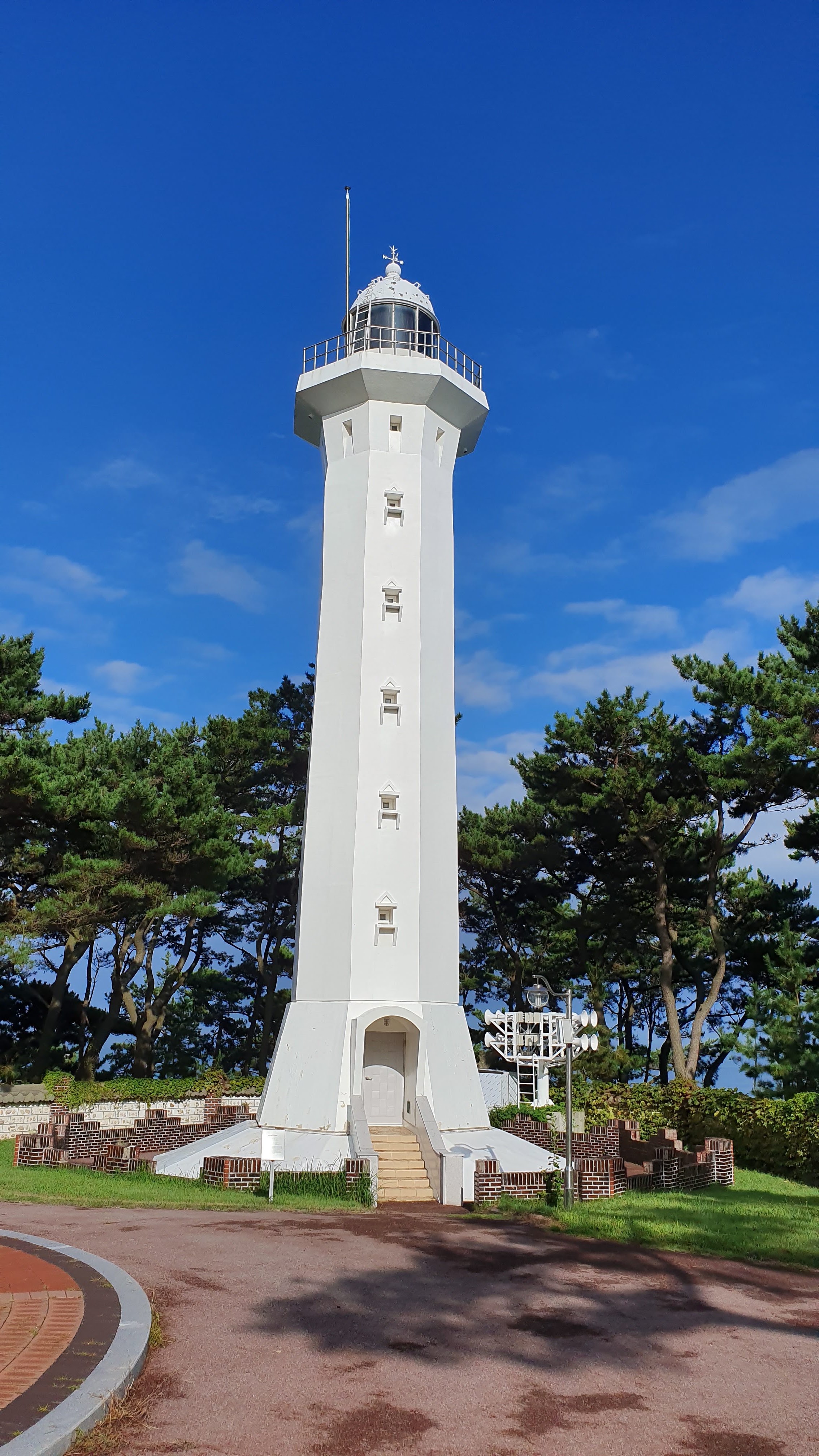 303m 바다 출렁다리 조감, 동해 풍광을 한눈에.